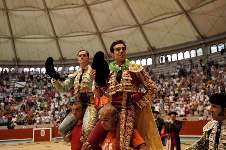 Corrida na praza de touros de Pontevedra 