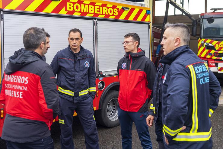 Bombeiros do Consorcio Provincial de Ourense desprázanse a Valencia para axudar aos afectados pola DANA 