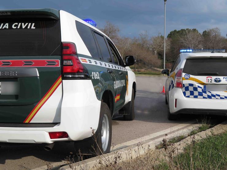 Coche da Garda Civil. GARDA CIVIL - Arquivo