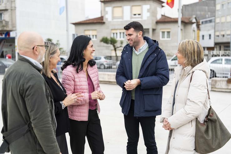 Prado mantén un encontro co alcalde da Estrada e o seu equipo.. ÍÑIGO ROLÁN/PPDEG / Europa Press