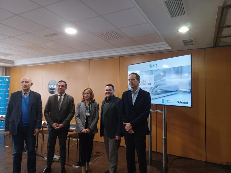 Presentación do informe elaborado pola Asociación de Xornalistas de Galicia (APG), 