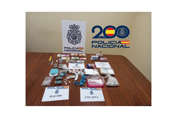 Incautación nun operativo contra a venda de droga en Ourense / POLICÍA NACIONAL / Europa Press