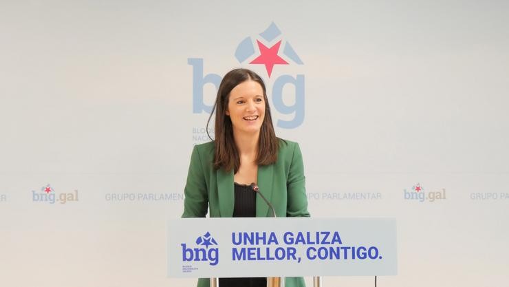 A deputada do BNG Olalla Rodil. BNG 