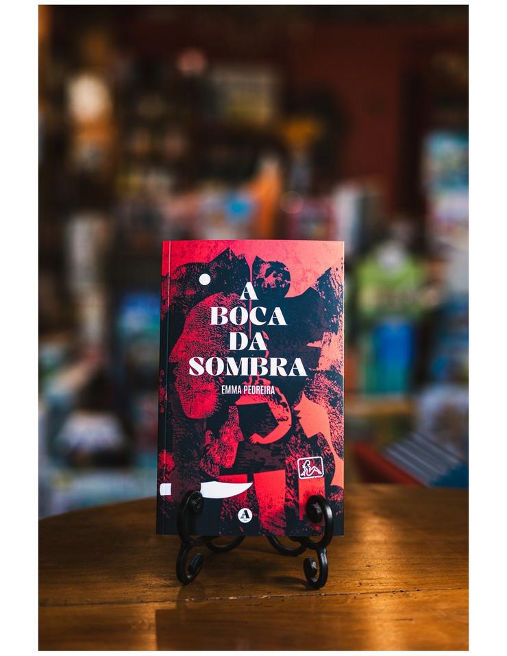 Tapa do libro de Enma Pedreira, A boca da Sombra 