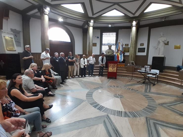 Homenaxe da emigración no Centro Galego de Arxentina ao 80 aniversario do Consello de Galiza 