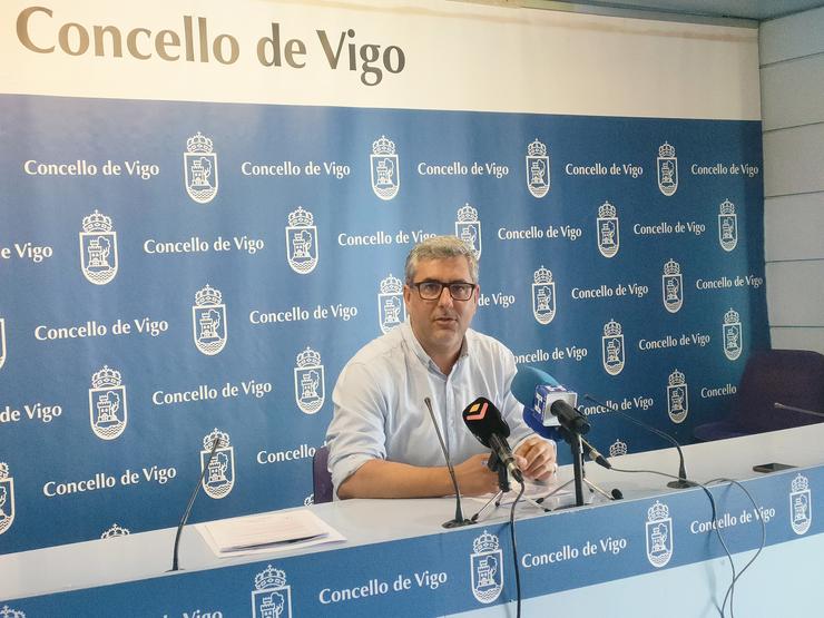 O portavoz do grupo municipal do PP en Vigo, Miguel Martín / Europa Press