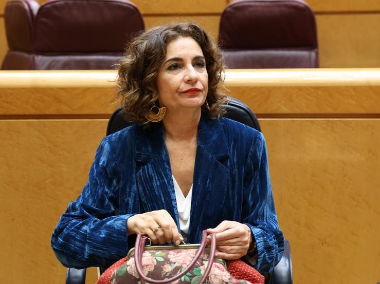 Arquivo - A vicepresidenta primeira e ministra de Facenda, María Jesús Montero. Marta Fernández Xara - Europa Press - Arquivo 