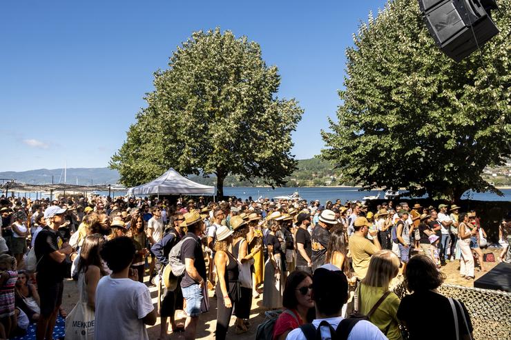 Arquivo - Público no festival Sinsal SON Estrela Galicia, que se celebra na Illa de San Simón. FESTIVAL SINSAL - Arquivo / Europa Press