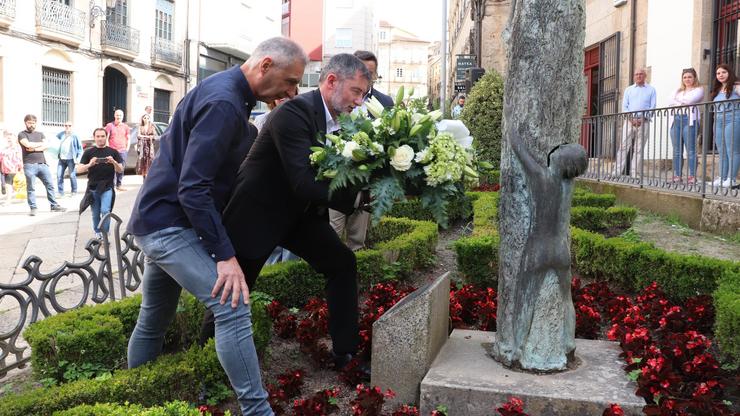 O Concello de Ourense rende homenaxe a Alexandre Bóveda no 121 aniversario do seu nacemento / Europa Press