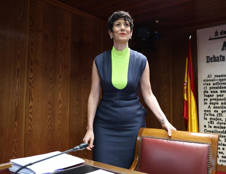 A ministra de Inclusión, Seguridade Social e Migracións, Elma Saiz.. Marta Fernández - Europa Press 