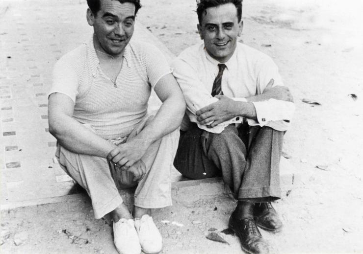 Eduardo Blanco Amor e Federico García Lorca 