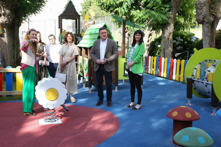 A Deputación da Coruña destina máis de 100.000 euros ao novo parque infantil do Centro de Día de Menores de Ferrol. DEPUTACIÓN DA CORUÑA / Europa Press