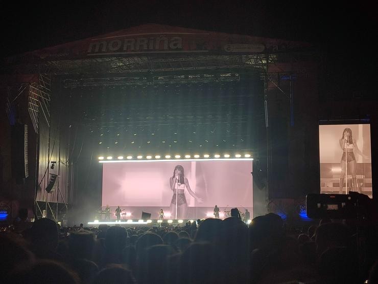 Aitana no Morriña Fest 2024 