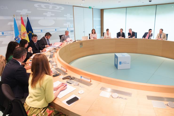 O Consello da Xunta do 7 de xullo de 2024, presidido por Alfonso Rueda Valenzuela.. XUNTA / Europa Press