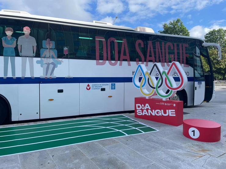 A Axencia de Doazón de Órganos e Sangue (ADOS) levará este mércores ao concello de Sanxenxo a campaña especial 'Somos Olímpicos', que busca sensibilizar á cidadanía galega sobre  a importancia de doar sangue no verán.. A Xunta 