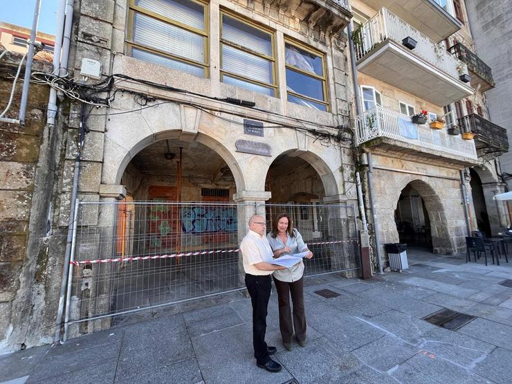 O Consorcio Casco Vello de Vigo, rehabilitación.. CONSORCIO CASCO LANUXE DE VIGO