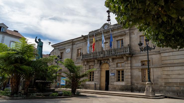 Praza dá Inmaculada en Tui (Pontevedra).. CONCELLO DE TUI 