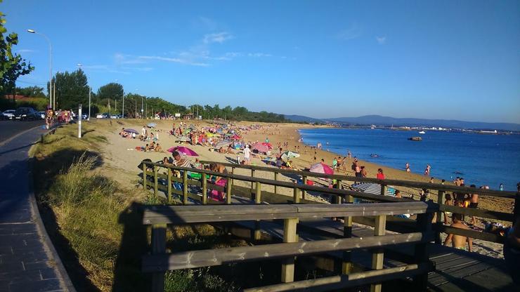 Praia de Carragueiros, en Boiro / Commons