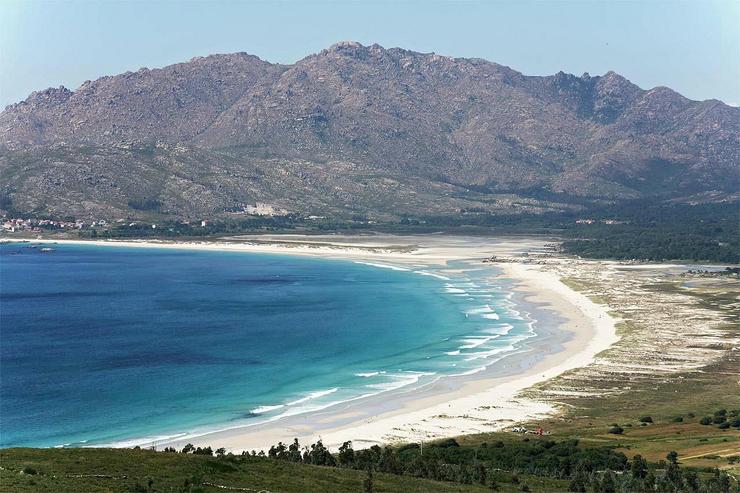 Praia da Morosa, en Carnota 