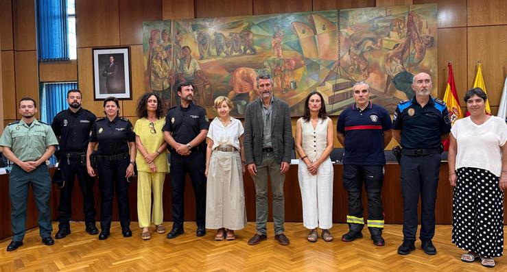 Policía Nacional e Garda Civil porán en marcha controles especiais de seguridade na Festa da auga de Vilagarcía.. SUBDELEGACIÓN DO GOBERNO DE PONTEVEDRA / Europa Press