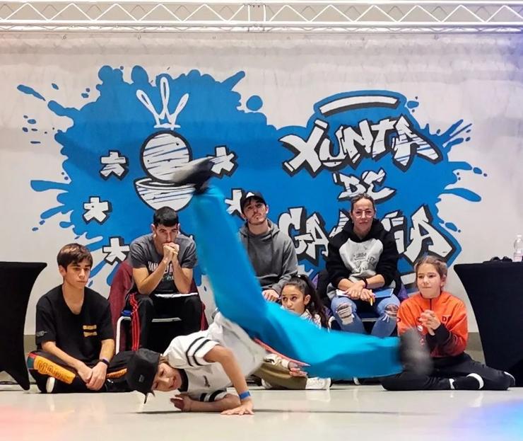 Competición de 'breakdance' dentro da Liga da Xunta de Galicia de Break 