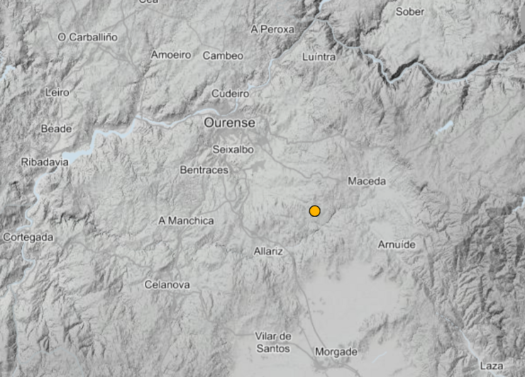 Captura zona terremoto