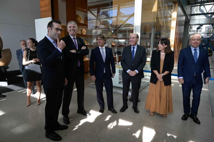 Arquivo - Apertura do Foro Económico de Galicia Anuario 2024, na sede de Afundación, na Coruña, con presenza do ministro de Economía, Carlos Corpo, e a conselleira de Economía e Industria, María Jesús Lorenzana.. M. DYLAN - Arquivo 