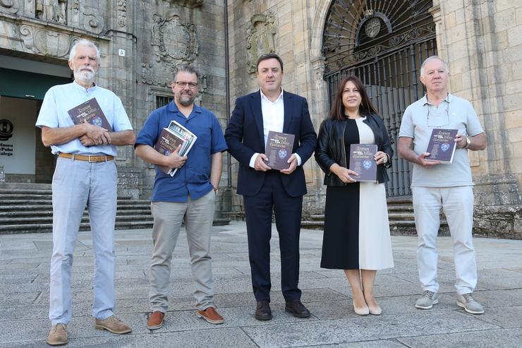 Acto de presentación do libro das actas do Congreso do Reino Medieval de Galicia. DEPUTACIÓN DA CORUÑA 