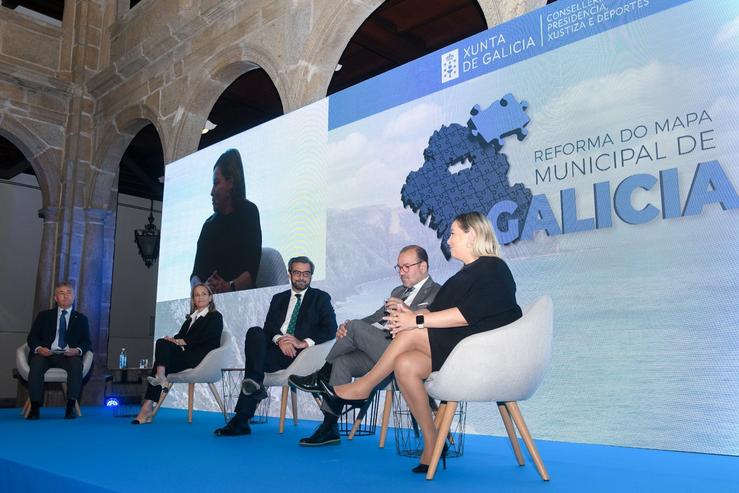 Presentación do estudo 'Reforma do mapa municipal de Galicia'. XUNTA 