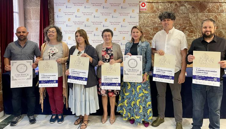 Presentación da xornada 'A música e Vicente Risco'. Foto: Concello de Allariz.