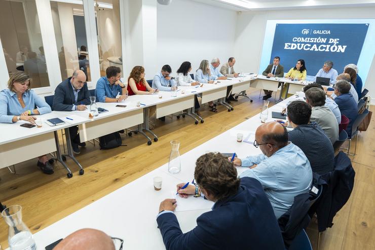 Comisión de Educación do PPdeG.. PPDEG / Europa Press