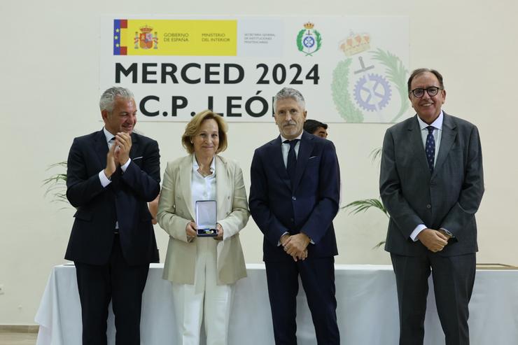 A Fundación Barrié recibe a medalla de ouro ao mérito social penal. FUNDACIÓN BARRIÉ 