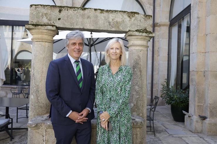 Puy e Marta González, no Foro Parlamentario Hispano-Portugués.. PPDEG 