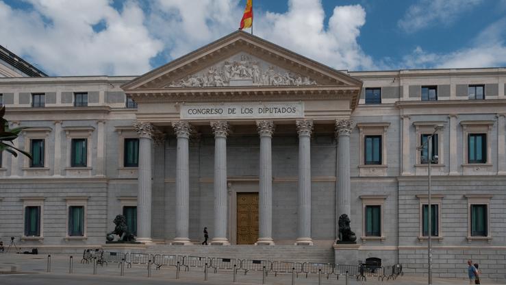 Arquivo - Fachada do Congreso dos Deputados, a 19 de setembro de 2023, en Madrid (España).. Marcos Villaoslada - Europa Press - Arquivo