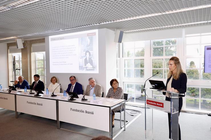 Presentación dos convenios de colaboración entre a Fundación Barrié, Institucións Penais e entidades para o apoio a poboación recluída. FUNDACIÓN BARRIÉ 