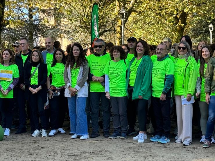 A alcaldesa de Santiago, Goretti Sanmartín, na iniciativa 