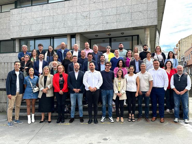 Executiva provincial do PSdeG da Coruña, celebrada en Muxía. PSDEG 