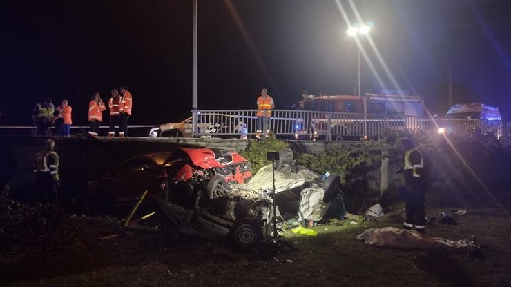 Accidente con dous falecidos en Sanxenxo. CONCELLO DE SANXENXO 