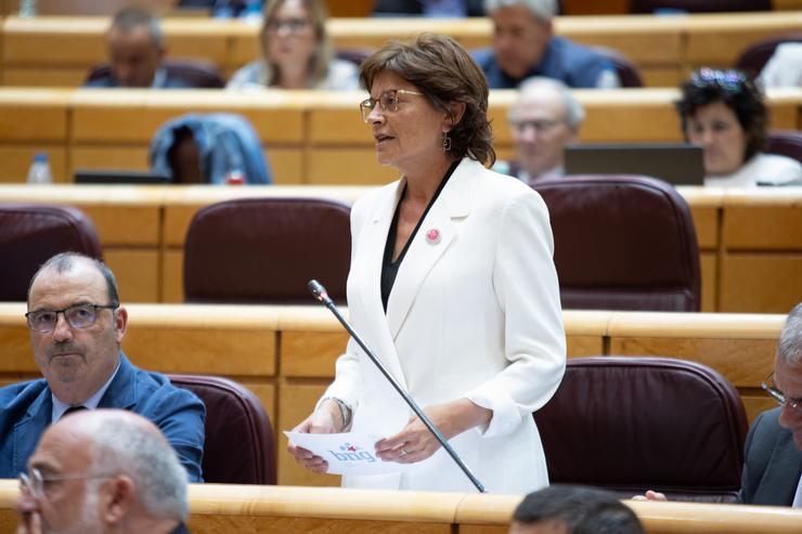 A senadora do BNG, Carme da Silva. BLOQUE NACIONALISTA GALEGO 