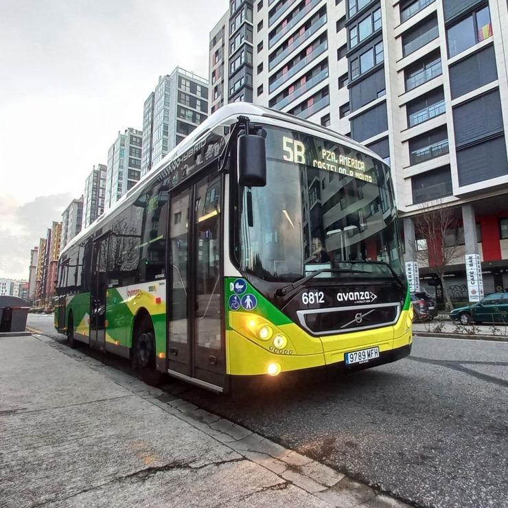 Autobús da concesionaria de bus urbano de Vigo, Vitrasa.. CONCELLO DE VIGO 