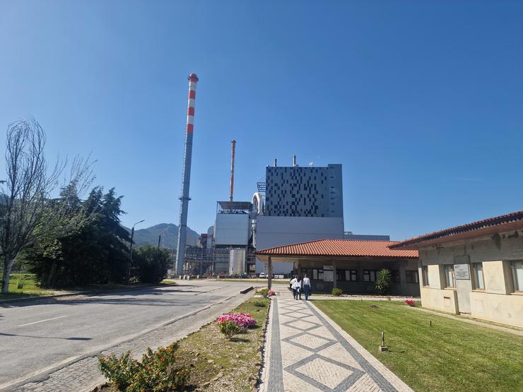 Imaxe dunha fábrica de Altri en Vila Velha de Ródao (Portugal) / PEDRO DAVILA - Arquivo