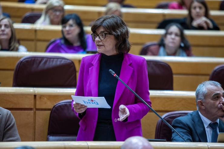 A senadora do BNG Carme da Silva / BNG - Arquivo