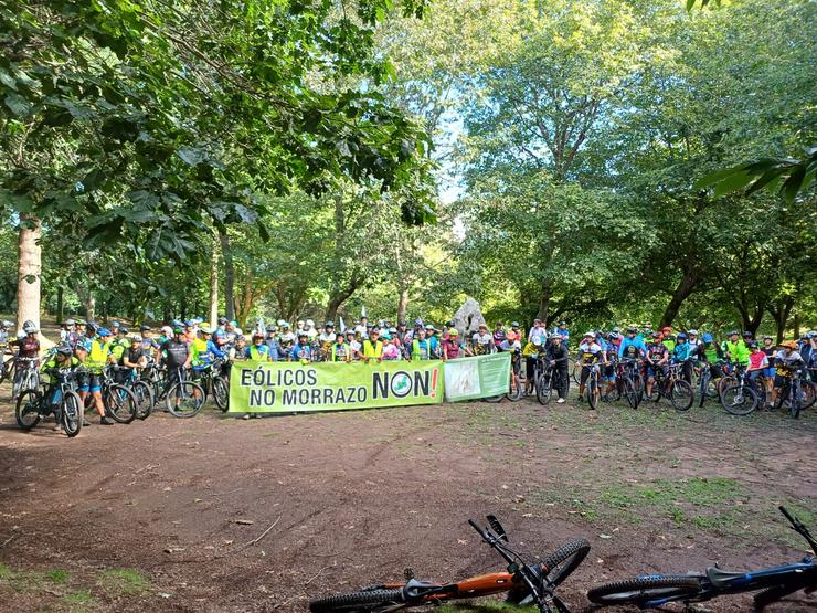 Marcha ciclista 'Eólicos no Morrazo Non' 