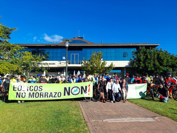 Marcha ciclista 'Eólicos no Morrazo Non' 