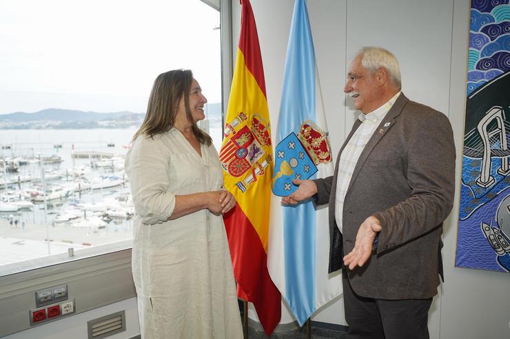 Ana Ortiz e Manuel Pérez.. XUNTA 