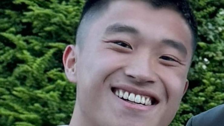 O mozo  de 18 anos Alex Wang, desaparecido en Silleda 