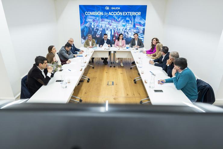 Reunión da Comisión de Exterior do PPdeG. ÍÑIGO ROLÁN/PP / Europa Press