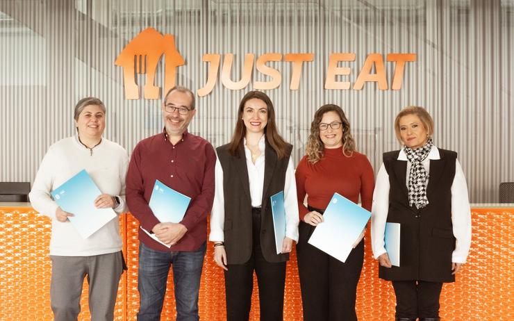 Os sindicatos e Just Eat asinan un novo acordo laboral. JUST EAT / Europa Press