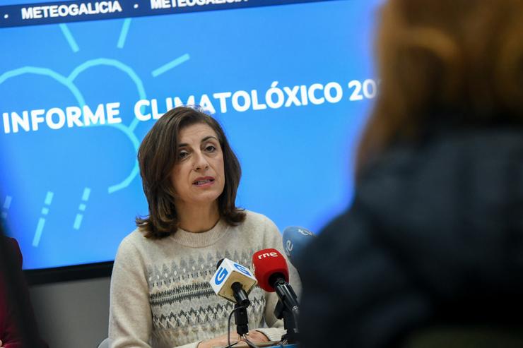 A conselleira de Medio Ambiente e Cambio Climático, Ángeles Vázquez 