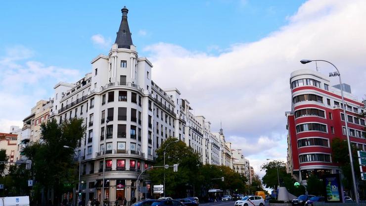 Barrio de Salamanca, en Madrid 